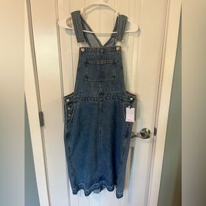 Denim Overall Dress